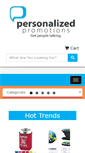 Mobile Screenshot of personalizedpromos.com